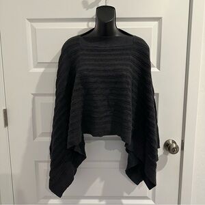Lululemon Black Poncho Sweater